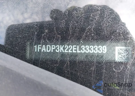 2014 Ford Focus Se from USA, damaged, VIN 1FADP3K22EL333339